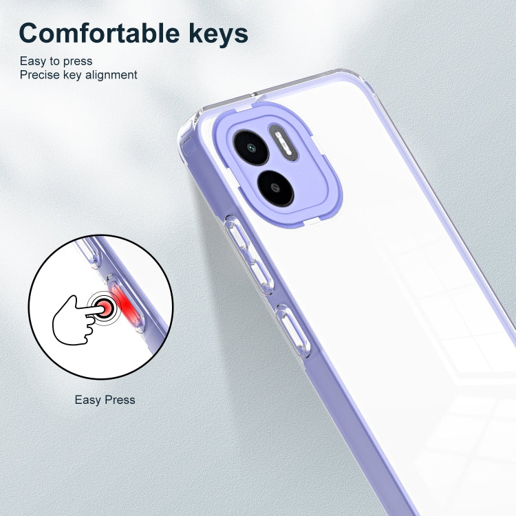 FRAME Zadný kryt pre Xiaomi Redmi A1 / Redmi A2 - fialový