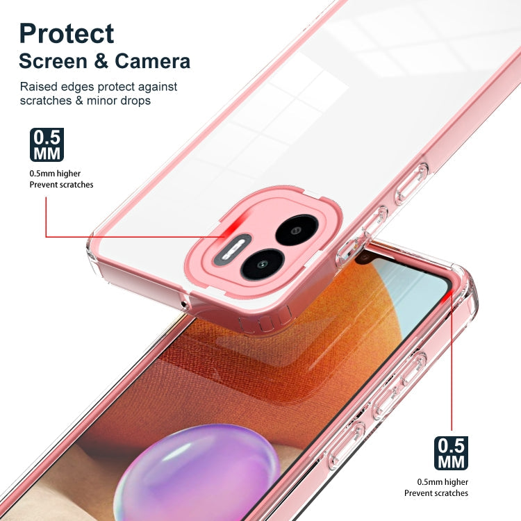 FRAME Zadný kryt pre Xiaomi Redmi A1 / Redmi A2 - ružový
