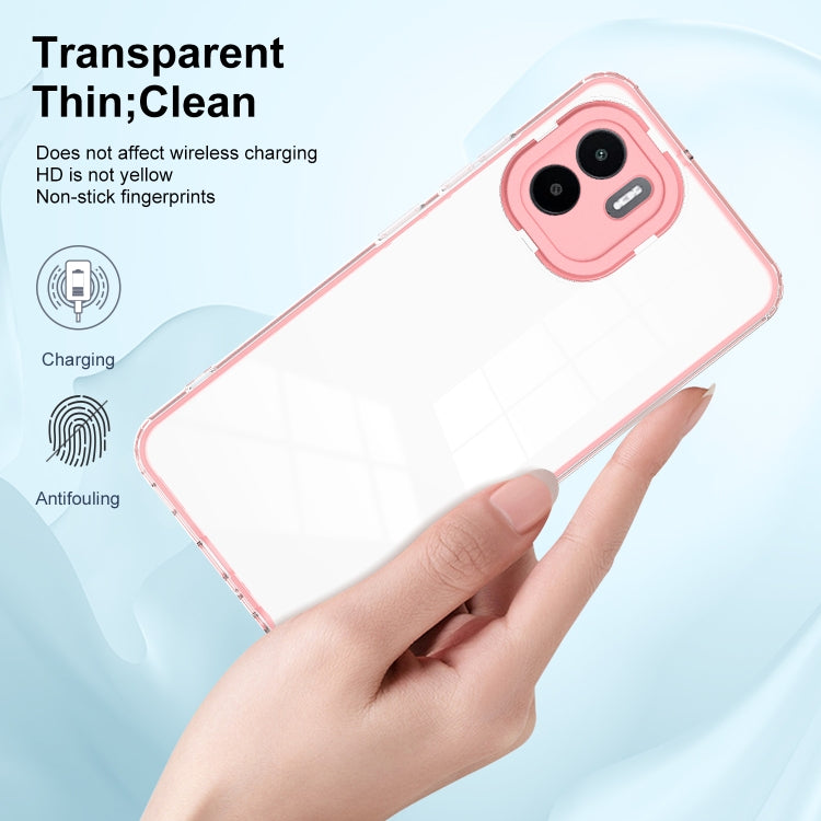 FRAME Zadný kryt pre Xiaomi Redmi A1 / Redmi A2 - ružový