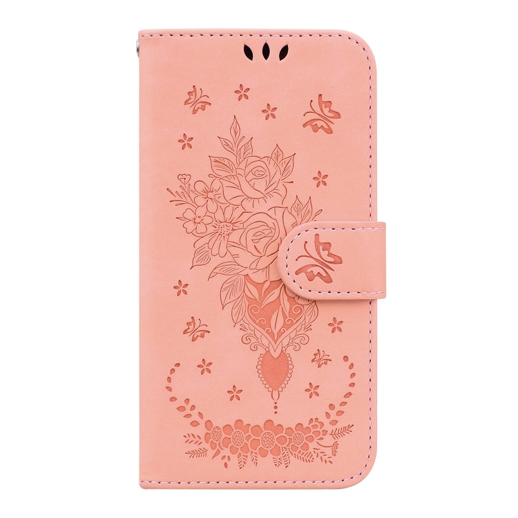 BUTTERFLY Knižkové puzdro pre Xiaomi Redmi 10 5G - ružové
