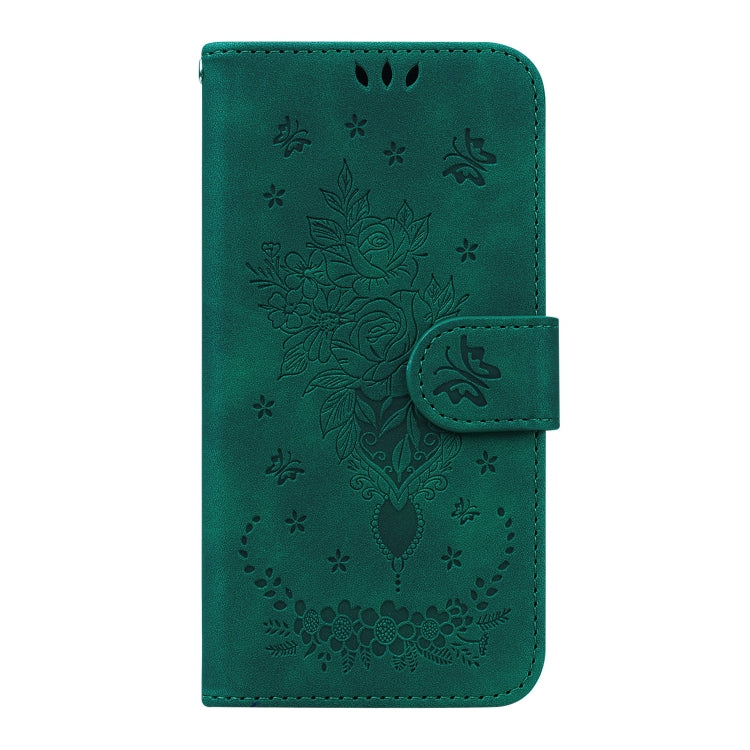 BUTTERFLY Knižkové puzdro pre Xiaomi Redmi 10 5G - zelené