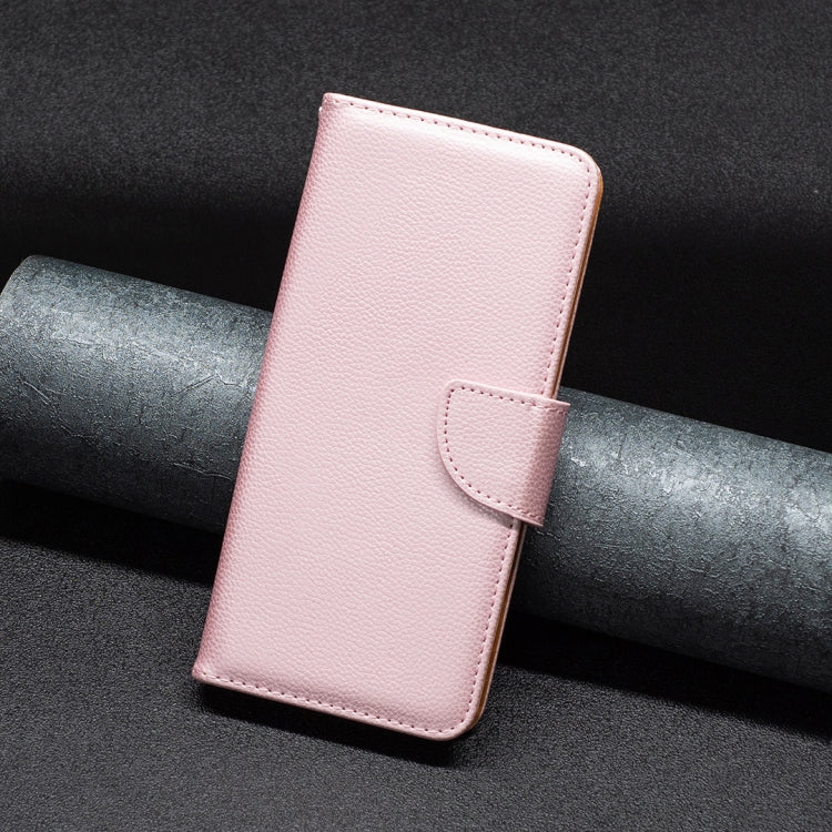 LAMBSKIN Knižkové puzdro pre Xiaomi Redmi 10 5G - ružové