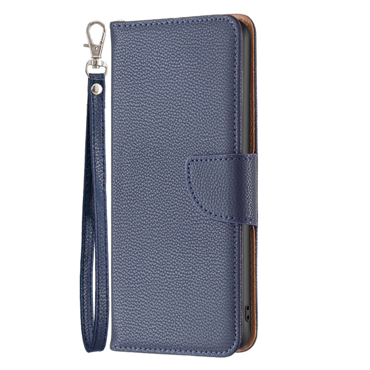LAMBSKIN Knižkové puzdro pre Xiaomi Redmi 10 5G - modré