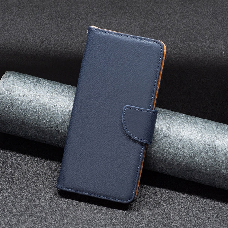 LAMBSKIN Knižkové puzdro pre Xiaomi Redmi 10 5G - modré
