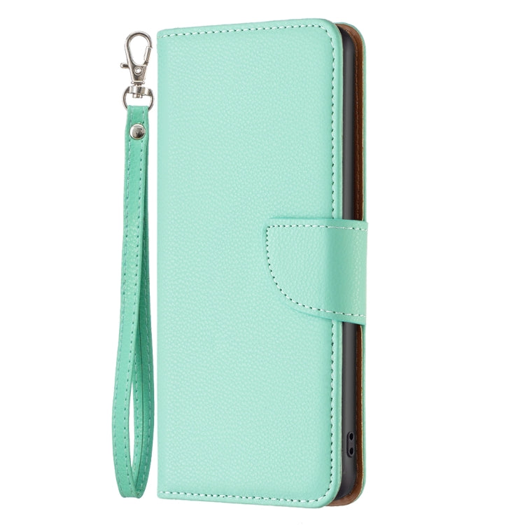 LAMBSKIN Knižkové puzdro pre Xiaomi Redmi 10 5G - mentolové