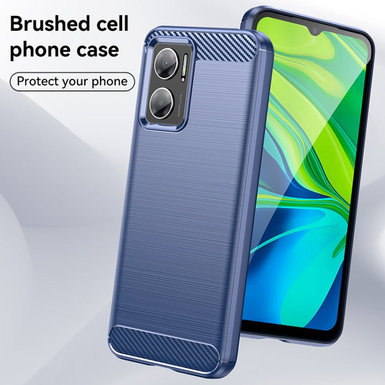 CARBON Zadný obal pre Xiaomi Redmi 10 5G - modrý