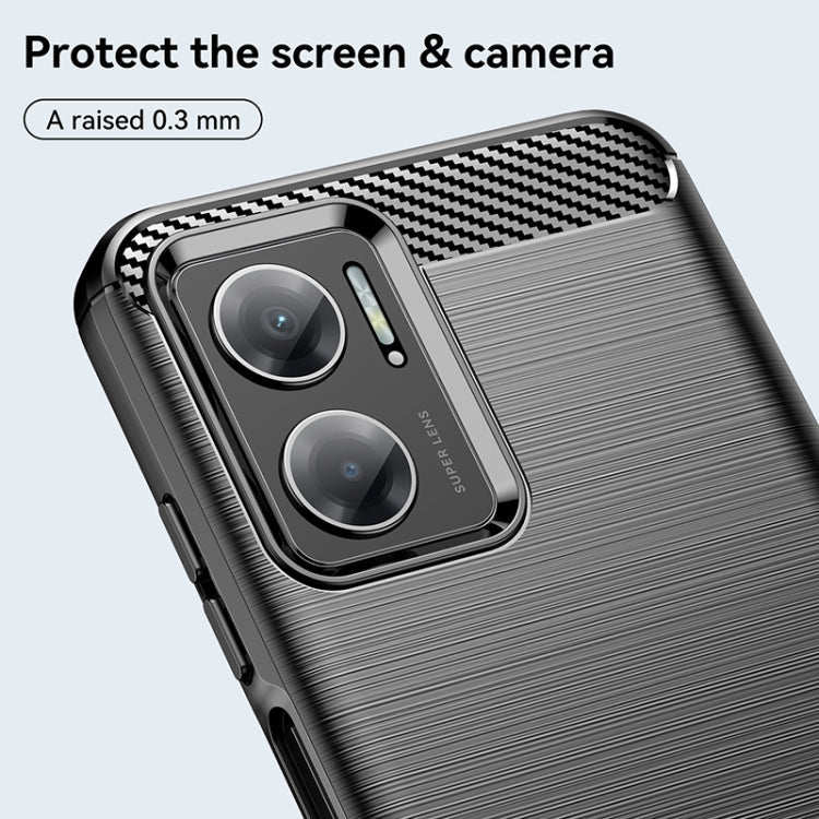 CARBON Zadný obal pre Xiaomi Redmi 10 5G - čierny