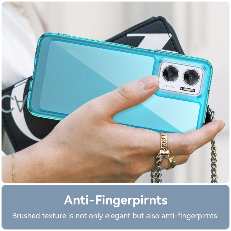 CANDY Zadný obal pre Xiaomi Redmi 10 5G - modrý