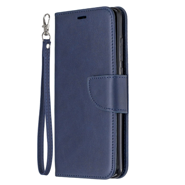LAMBSKIN Knižkové puzdro pre Xiaomi Redmi Note 8 Pro - modré