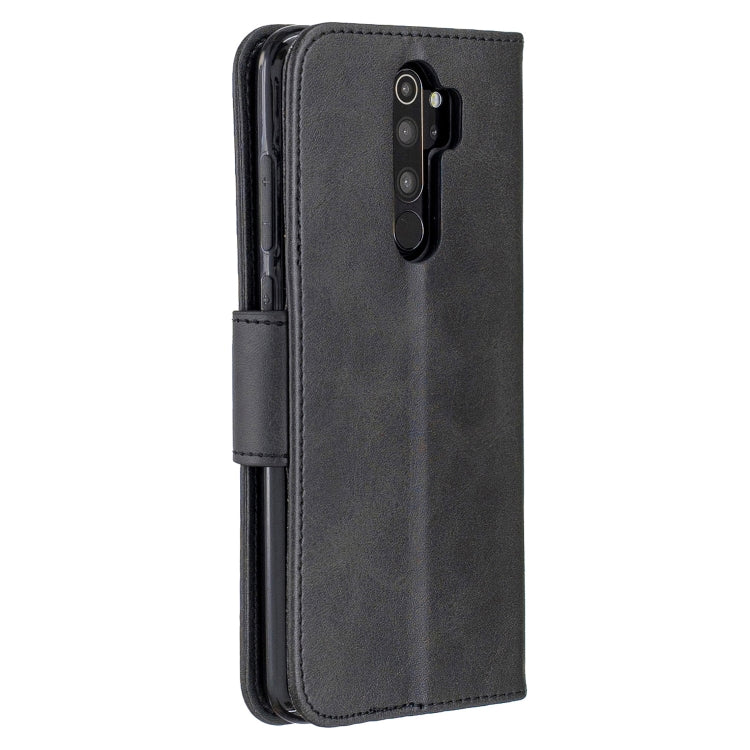 LAMBSKIN Knižkové puzdro pre Xiaomi Redmi Note 8 Pro - čierne