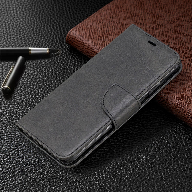 LAMBSKIN Knižkové puzdro pre Xiaomi Redmi Note 8 Pro - čierne