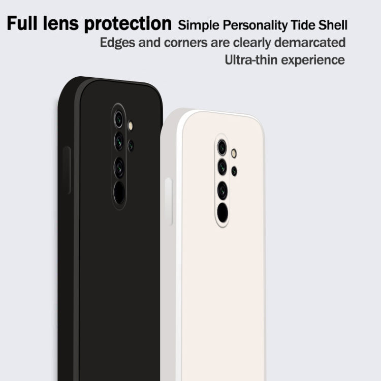 MATT Silikónový obal pre Xiaomi Redmi Note 8 Pro - červený