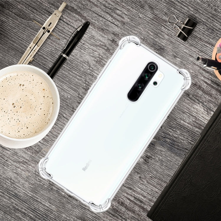 TRANSPARENTNÝ Silikónový obal pre Xiaomi Redmi Note 8 Pro - priesvitný