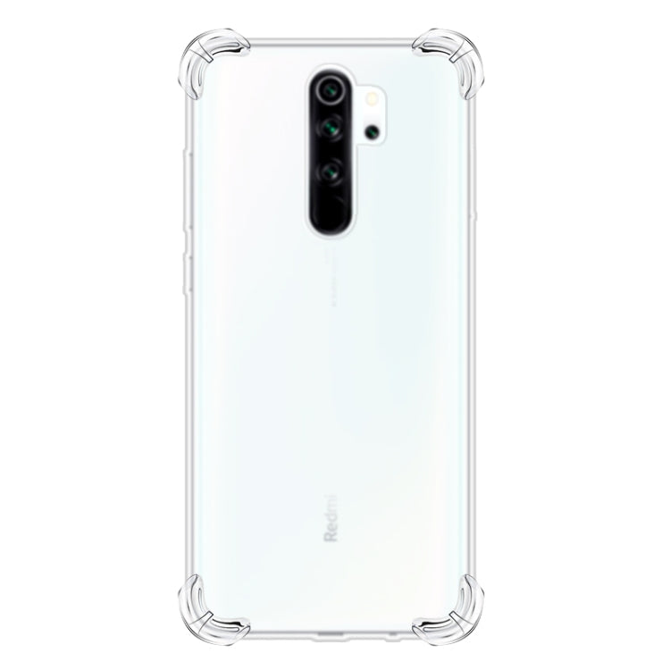 TRANSPARENTNÝ Silikónový obal pre Xiaomi Redmi Note 8 Pro - priesvitný