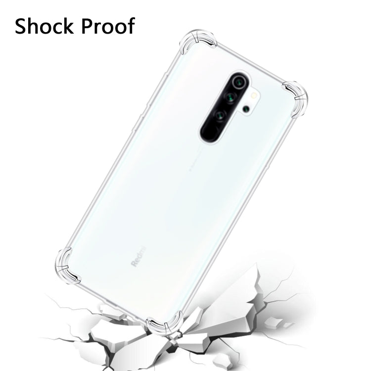 TRANSPARENTNÝ Silikónový obal pre Xiaomi Redmi Note 8 Pro - priesvitný