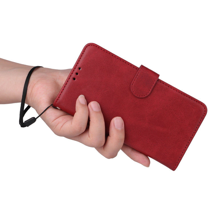 CALF Knižkové puzdro pre Xiaomi Redmi 12 - červené