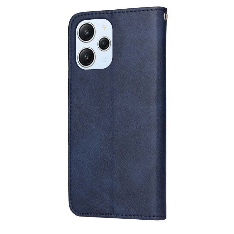 CALF Knižkové puzdro pre Xiaomi Redmi 12 - modré