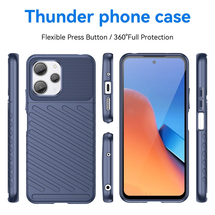 THUNDER Ochranný kryt pre Xiaomi Redmi 12 - modrý