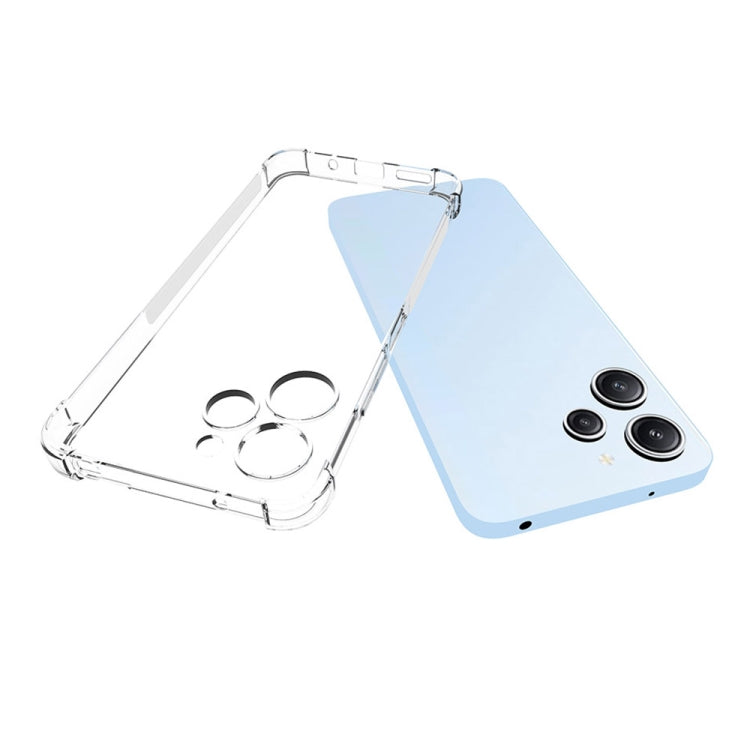 TRANSPARENTNÝ Silikónový obal pre Xiaomi Redmi 12 - priesvitný
