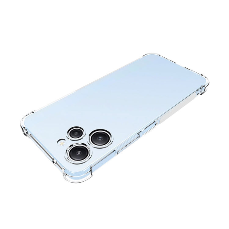 TRANSPARENTNÝ Silikónový obal pre Xiaomi Redmi 12 - priesvitný