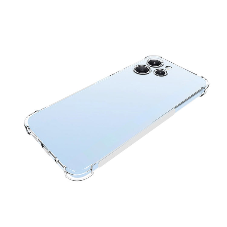 TRANSPARENTNÝ Silikónový obal pre Xiaomi Redmi 12 - priesvitný