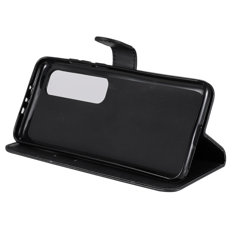 SOLID Knižkové puzdro pre Xiaomi Poco X3 NFC / X3 Pro - čierne