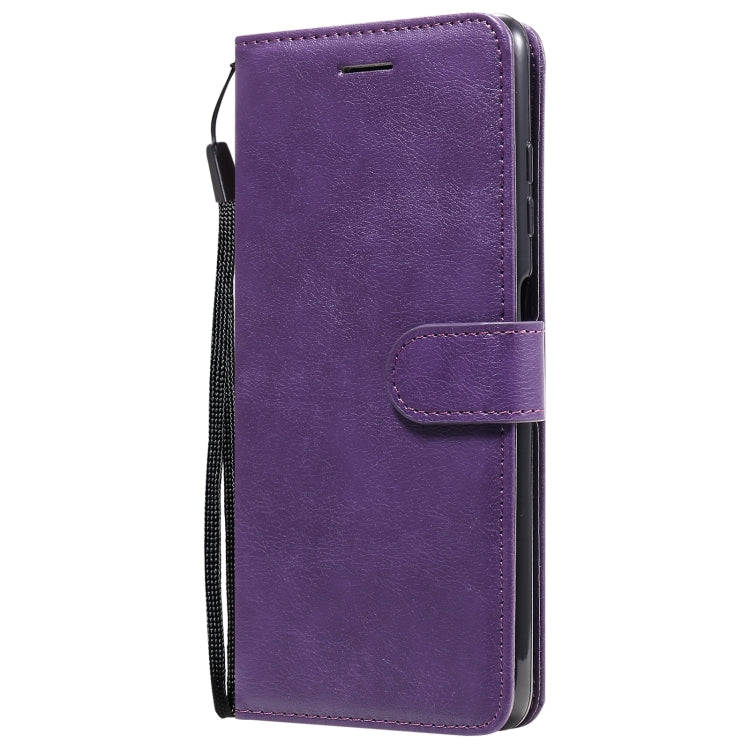 SOLID Knižkové puzdro pre Xiaomi Poco X3 NFC / X3 Pro - fialové