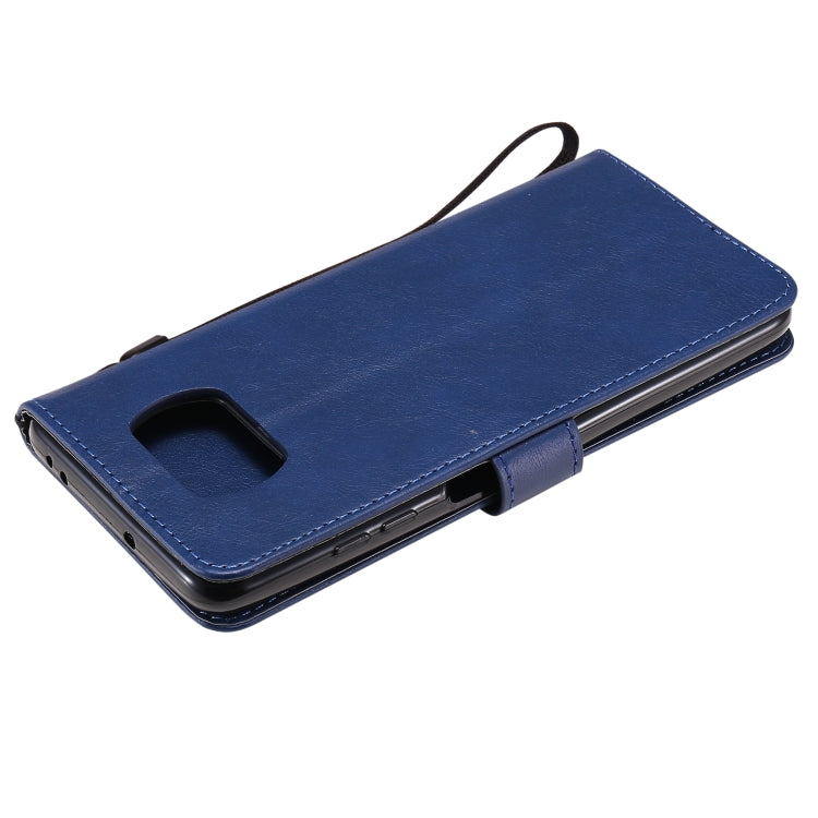 SOLID Knižkové puzdro pre Xiaomi Poco X3 NFC / X3 Pro - modré