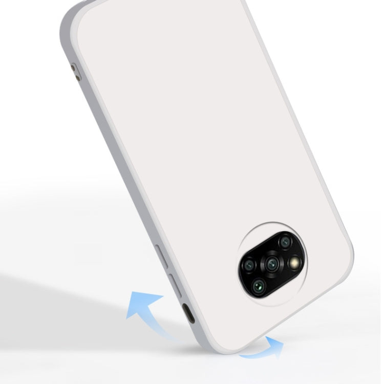 MATT Silikónový obal pre Xiaomi Poco X3 NFC / X3 Pro - modrý