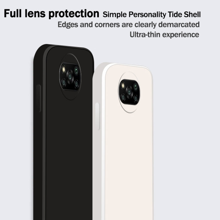 MATT Silikónový obal pre Xiaomi Poco X3 NFC / X3 Pro - modrý