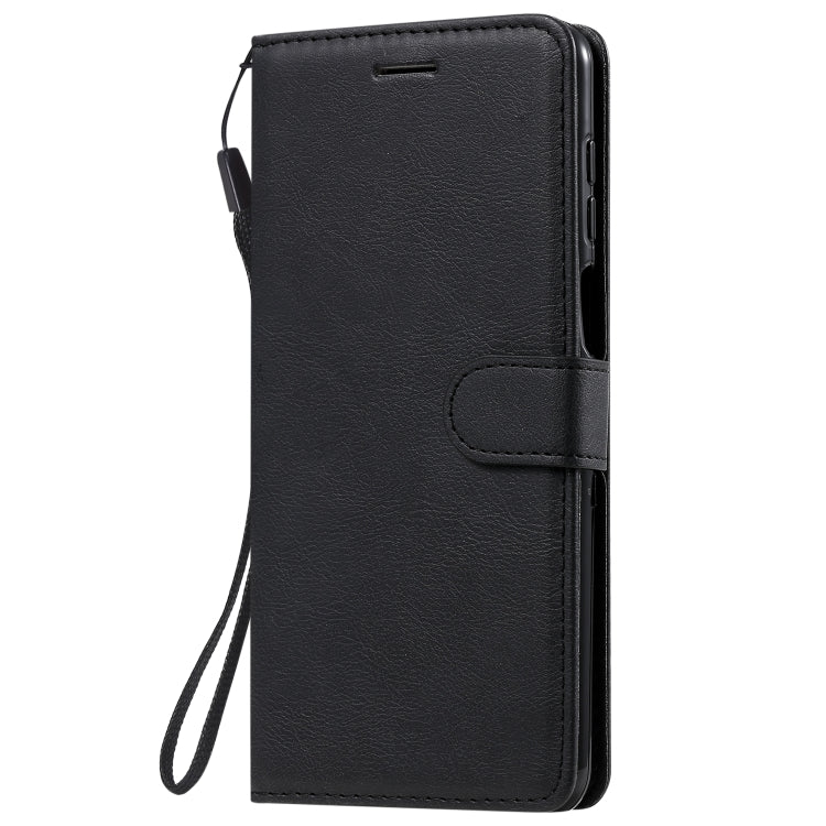SOLID Knižkové puzdro pre Xiaomi Redmi Note 9S / Note 9 Pro - čierne