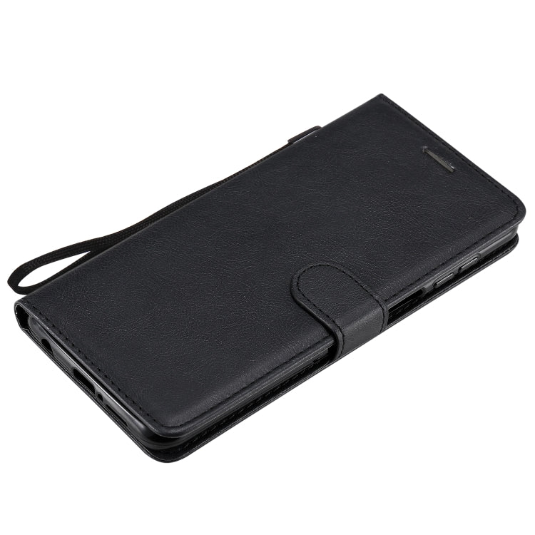 SOLID Knižkové puzdro pre Xiaomi Redmi Note 9S / Note 9 Pro - čierne