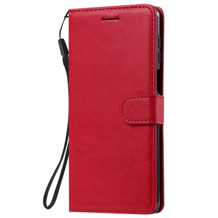 SOLID Knižkové puzdro pre Xiaomi Redmi Note 9S / Note 9 Pro - červené