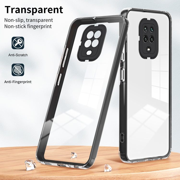 FRAME Zadný kryt pre Xiaomi Redmi Note 9S / Note 9 Pro - čierny
