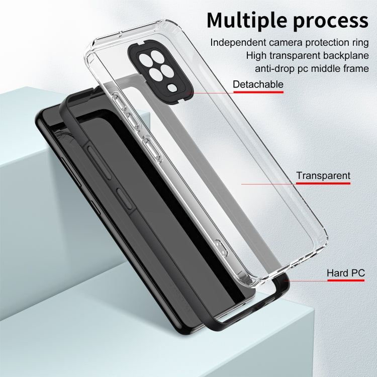 FRAME Zadný kryt pre Xiaomi Redmi Note 9S / Note 9 Pro - čierny