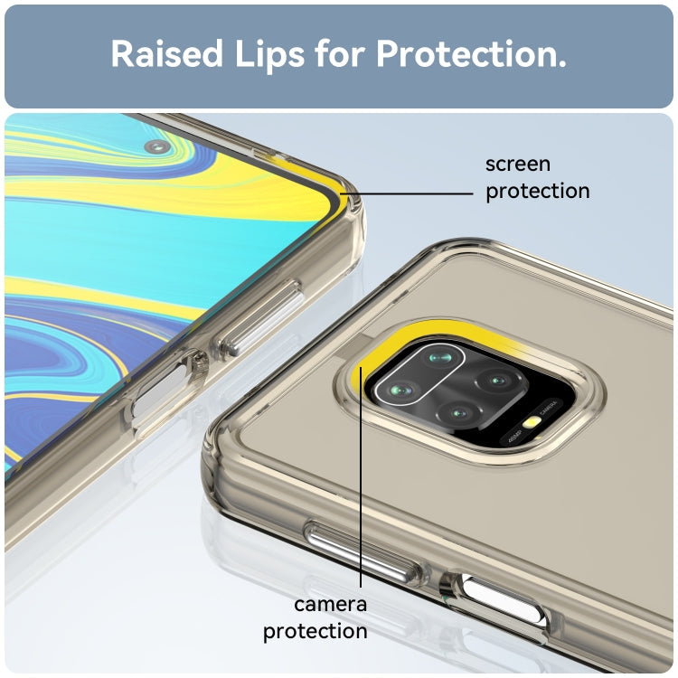 CANDY Zadný obal pre Xiaomi Redmi Note 9S / Note 9 Pro - sivý