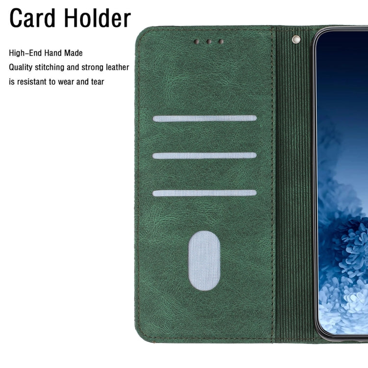 MANDALA Knižkové puzdro pre Xiaomi Redmi Note 9 - zelené