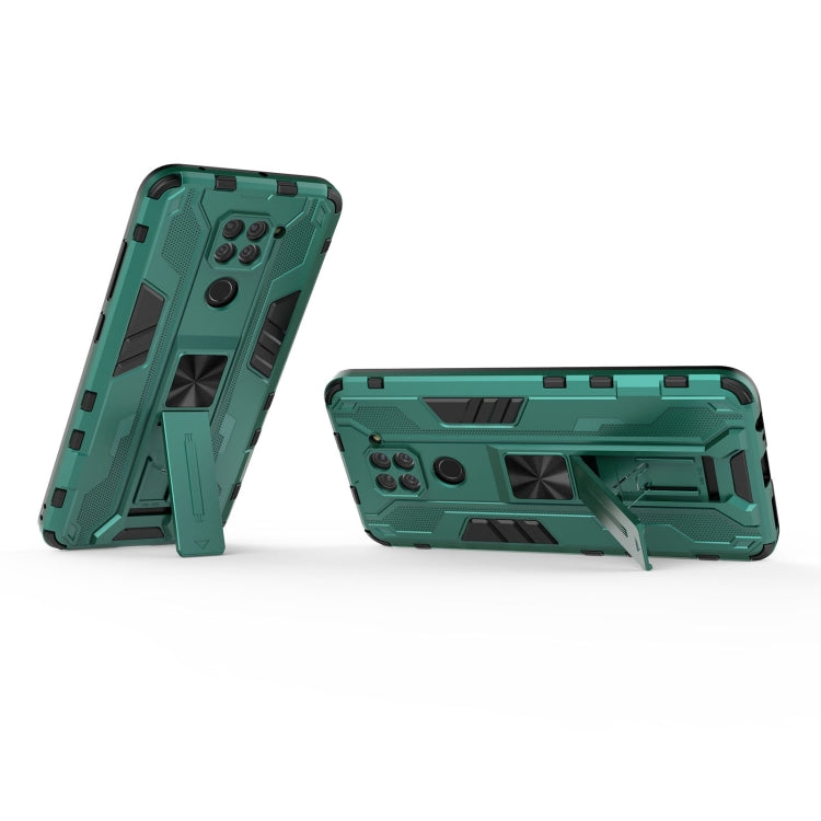 HOLDER ARMOR Tvrdený kryt pre Xiaomi Redmi Note 9 - zelený
