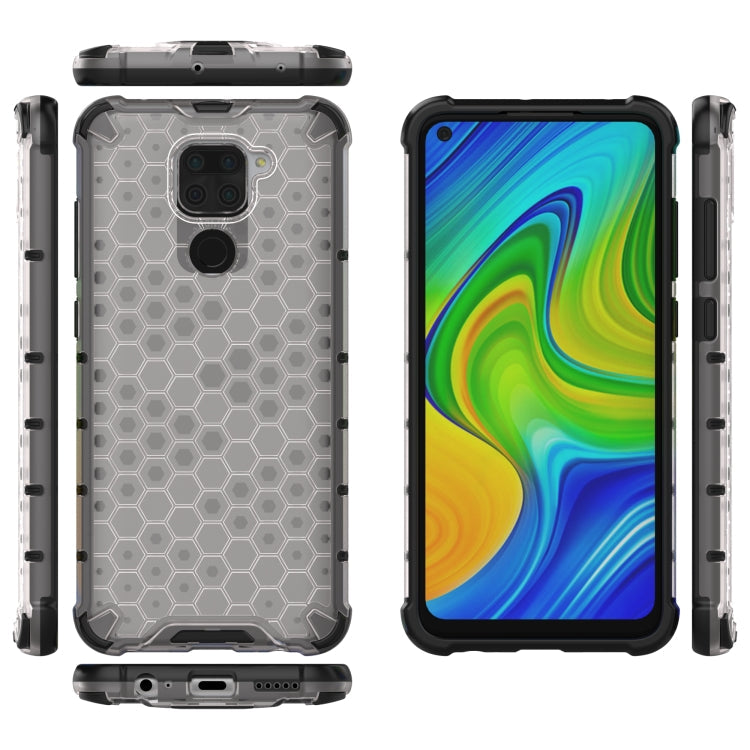 HONEYCOMB Tvrdený kryt pre Xiaomi Redmi Note 9 - biely