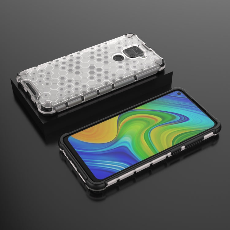 HONEYCOMB Tvrdený kryt pre Xiaomi Redmi Note 9 - biely