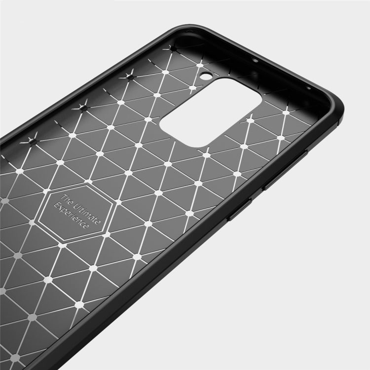 CARBON Zadný obal pre Xiaomi Redmi Note 9 - čierny