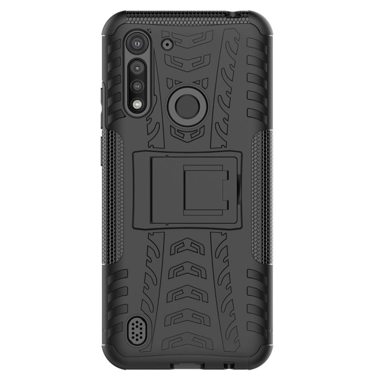HOLDER ARMOR Tvrdený kryt pre Motorola Moto G8 Power Lite - čierny