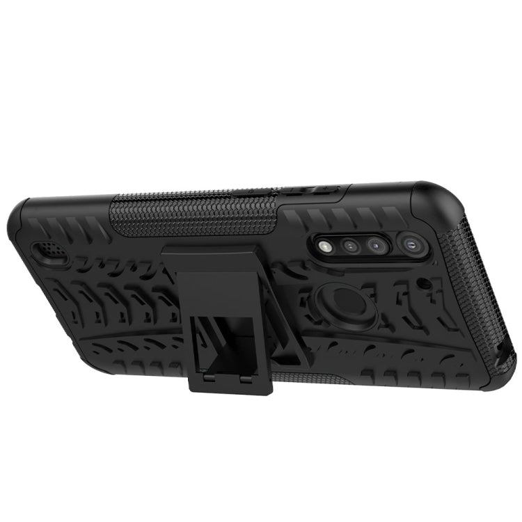 HOLDER ARMOR Tvrdený kryt pre Motorola Moto G8 Power Lite - čierny