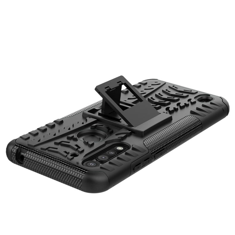 HOLDER ARMOR Tvrdený kryt pre Motorola Moto G8 Power Lite - čierny