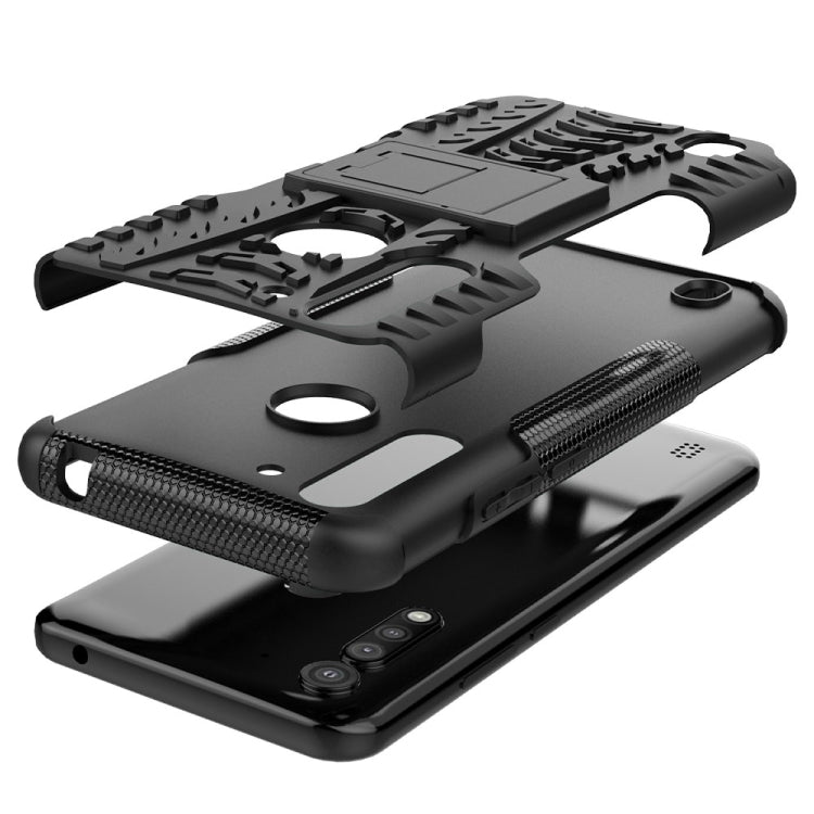 HOLDER ARMOR Tvrdený kryt pre Motorola Moto G8 Power Lite - čierny