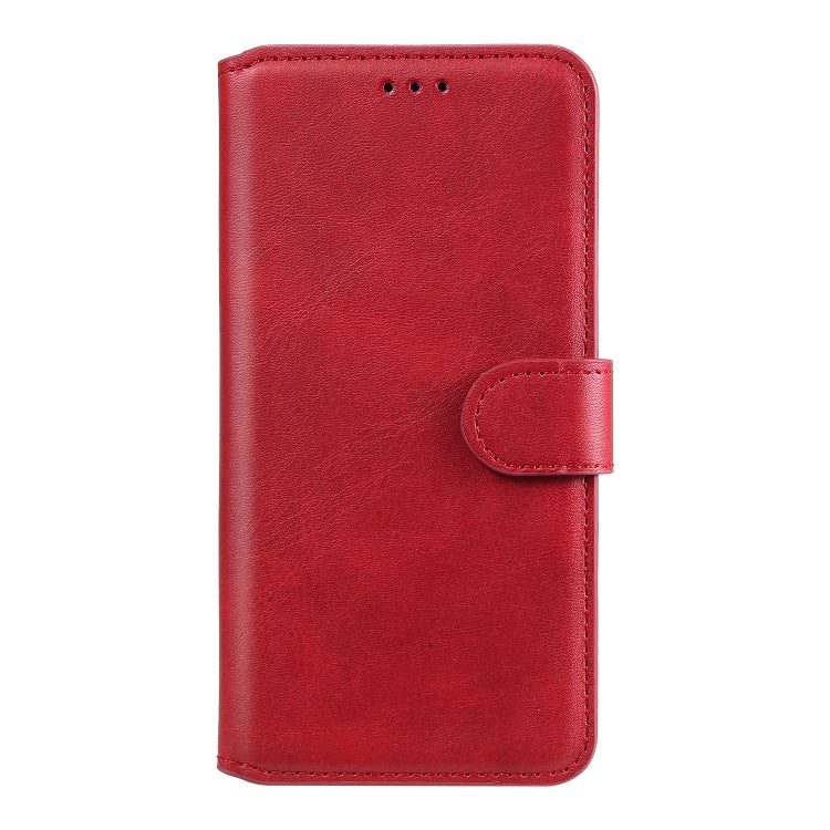 CALF Knižkové puzdro pre Motorola Moto G8 Power Lite - červené