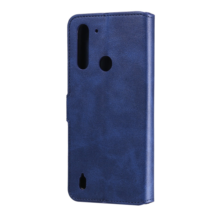 CALF Knižkové puzdro pre Motorola Moto G8 Power Lite - modré