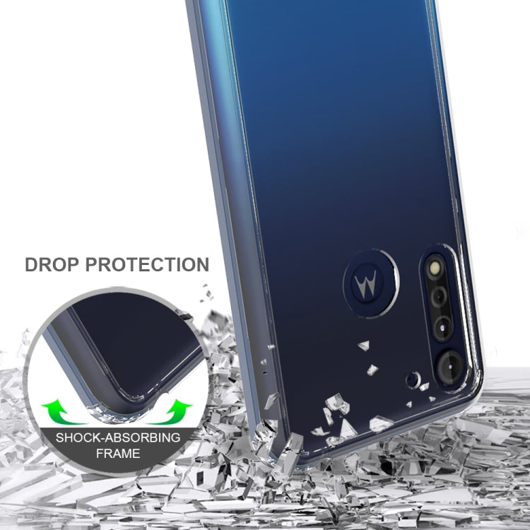 ACRYLIC Zadný kryt pre Motorola Moto G8 Power Lite - čierny