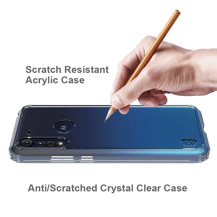 ACRYLIC Zadný kryt pre Motorola Moto G8 Power Lite - čierny