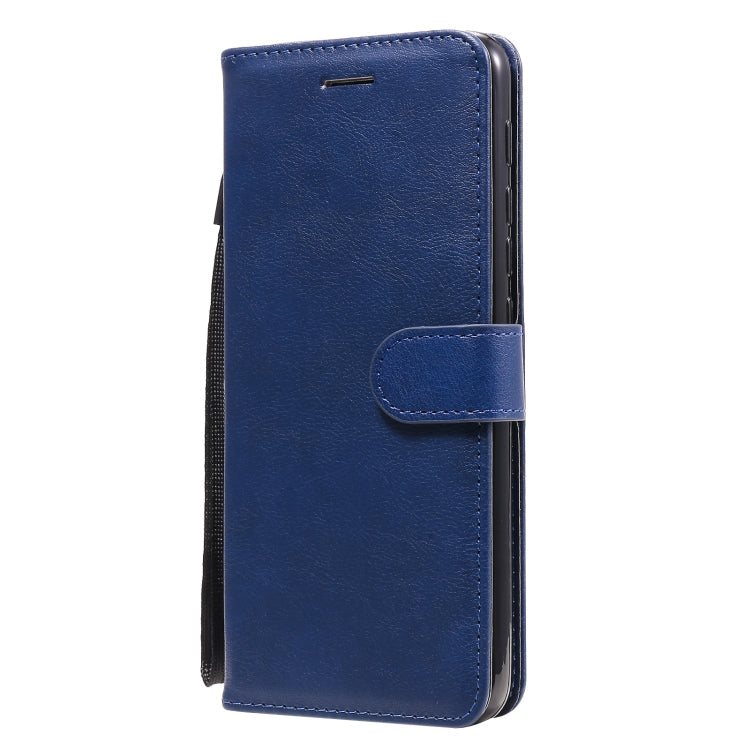 SOLID Knižkové puzdro pre Motorola Moto G9 Play / E7 Plus - modré